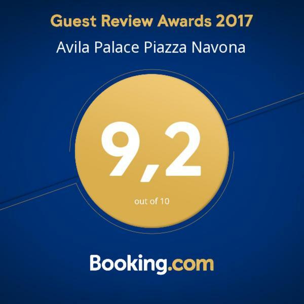 Avila Palace Piazza Navona Rome Buitenkant foto